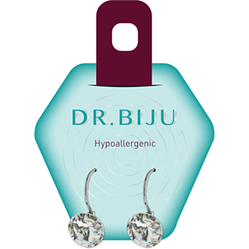 DR. BIJU ОБИЦИ 10MM RIVOLO PENDANT CRYSTAL DRP100C001