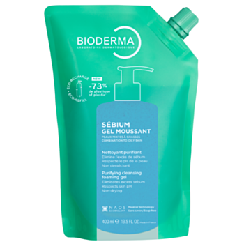 БИОДЕРМА СЕБИУМ ГЕЛ&nbsp;МУСАН 400МЛ ПЪЛНИТЕЛ