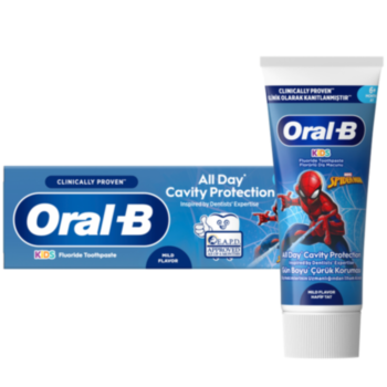 ОРАЛ-Б ПАСТА ЗА ЗЪБИ ДЕТСКА SPIDERMEN 60МЛ