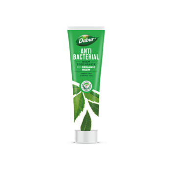 DABUR АНТИБАКТЕРИАЛНА НАТУРАЛНА ПАСТА ЗА ЗЪБИ С ОРГАНИЧЕН НИЙМ 100ГР