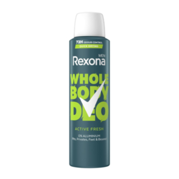 РЕКСОНА ADVANCED ДЕЗОДОРАНТ СПРЕЙ МЪЖКИ WHOLЕ BODY ACTIVE FRESH 150МЛ
