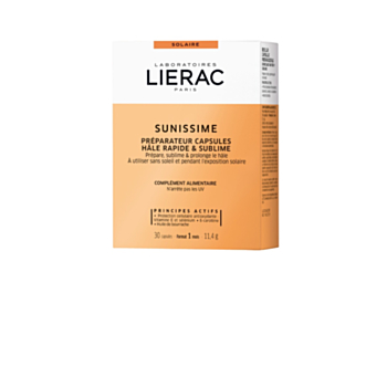 ЛИЕРАК СЪНИСИМ КАПСУЛИ ЗА ЗДРАВОСЛОВЕН ТЕН 30БР