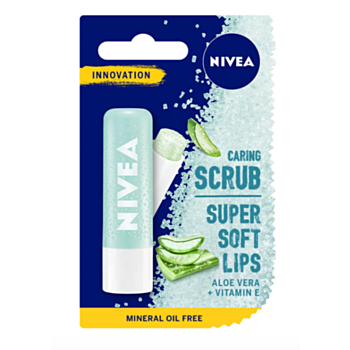 НИВЕА ЕКСФОЛИАНТ ЗА УСТНИ СТИК С АЛОЕ ВЕРА 4,8 ГР.  Х