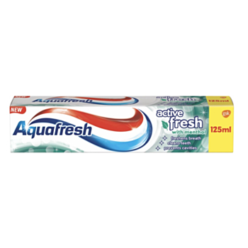АКВАФРЕШ ПАСТА ЗА ЗЪБИ ACTIVE FRESH 125МЛ 28110132