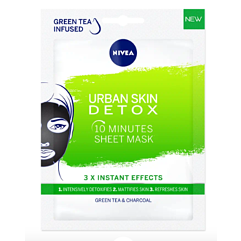 НИВЕА SKIN DETOX ДЕТОКСИКИРАЩА ЛИСТ МАСКА 81265 Х