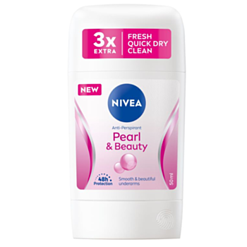 НИВЕА ДЕЗОДОРАНТ СТИК ДАМСКИ PEARL & BEAUTY 50МЛ 84155 В
