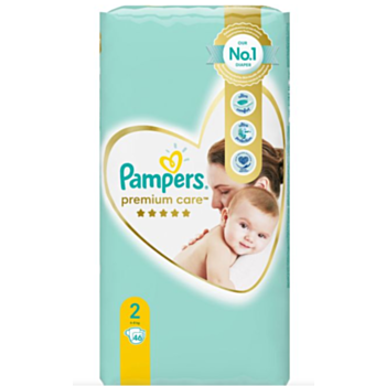 ПАМПЕРС ПРЕМИУМ КЕЪР ПЕЛЕНИ МИНИ VP 2 /4-8КГ/  Х 46 БР
