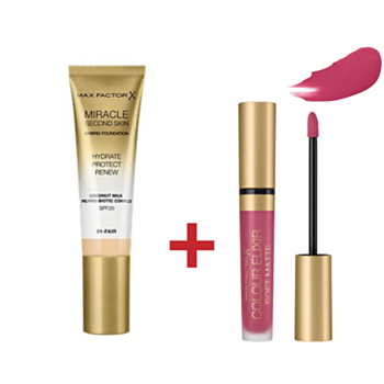 МФ КОМПЛЕКТ ФДТ МИРИКЪЛ ТЪЧ СКИН ПЕРФЕКТОР 001 + ТЕЧНО ЧЕРВИЛО SOFT MATTE 020