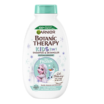 ГАРНИЕ БОТАНИК ТЕРАПИ ШАМПОАН ЗА ДЕЦА 2В1 ХИПОАЛЕРГЕНЕН ОВЕСЕНО МЛЯКО 250МЛ