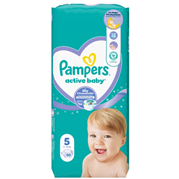ПАМПЕРС АКТИВ БЕЙБИ ПЕЛЕНИ VPP 5 /10-16/ Х 50 БР