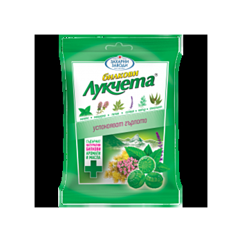 ЛУКЧЕТА БИЛКОВИ ТВЪРДИ ГЪРЛО ЗЕЛЕНИ 85ГР