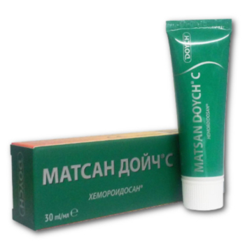 МАТСАН ДОЙЧ С КРЕМ ПРИ ХЕМОРОИДИ 30МЛ