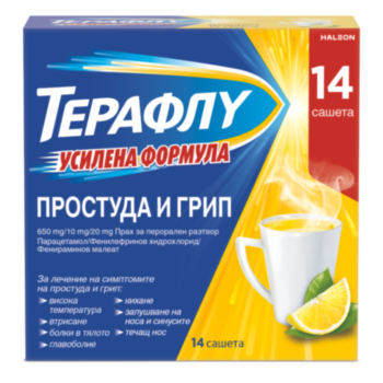 *ТЕРАФЛУ САШЕТА X 14
