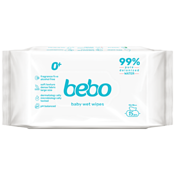 БЕБО МОКРИ КЪРПИ Х 15