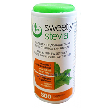 СУИТЛИ СТЕВИЯ ПОДСЛАДИТЕЛ С ДОЗАТОР ТАБЛ Х 500 