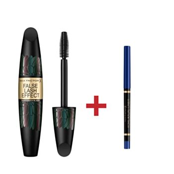 МФ КОМПЛЕКТ СПИРАЛА ФОЛС ЛАШ ЕФЕКТ RAVEN 13МЛ + АВТОМАТИЧЕН МОЛИВ ЗА ОЧИ 002 AZURE