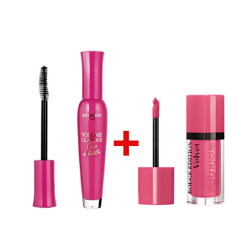 БУРЖОА КОМПЛЕКТ СПИРАЛА ГЛАМУР COUP THE THEATRE ЧЕРНА 02 7МЛ + ЧЕРВИЛО РУЖ ЕДИШЪН ВЕЛВЕТ 11