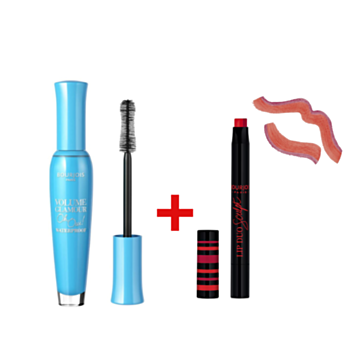 БУРЖОА КОМПЛЕКТ СПИРАЛА ГЛАМУР ВОДОУСТОЙЧИВА 7МЛ + ЧЕРВИЛО ДУО СКУЛПТ 06