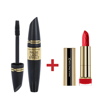 МФ КОМПЛЕКТ СПИРАЛА ФОЛС ЛАШ ЕФЕКТ ЧЕРНА ВОДОУСТОЙЧИВА 13МЛ + ЧЕРВИЛО КАЛЪР ЕЛЕКСИР 075