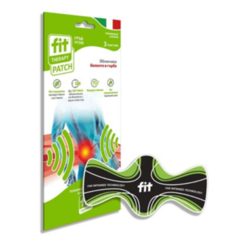 *ПЛАСТИР ФИТ ТЕРАПИЯ ГРЪБ Х 3 