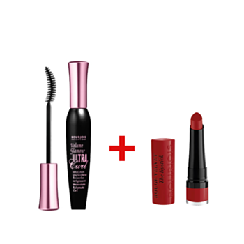 БУРЖОА КОМПЛЕКТ СПИРАЛА ГЛАМУР КЪРЛ 7МЛ + ЧЕРВИЛО РУЖ ВЕЛВЕТ 11 