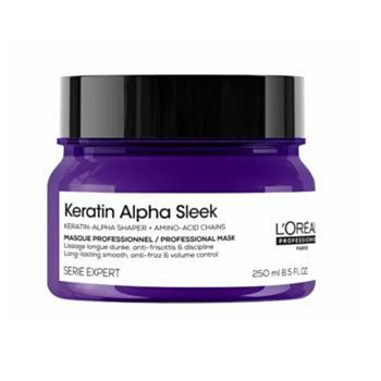 ЛОРЕАЛ ПРОФ. KERATIN ALPHA SLEEK МАСКА ЗА КОСА 250МЛ