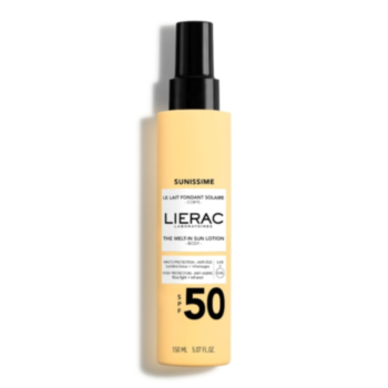 ЛИЕРАК СЪНИСИМ СЛЪНЦЕЗАЩИТНО МЛЯКО ЗА ТЯЛО SPF50+ 150МЛ