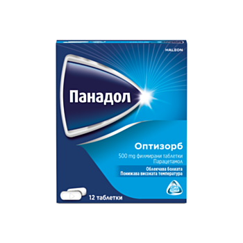 *ПАНАДОЛ ОПТИЗОРБ ТАБЛ. 500 МГ Х 12