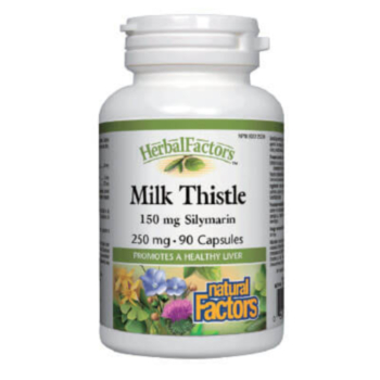 Natural Factors Milk Thistle / Бял трън капс. x 90
