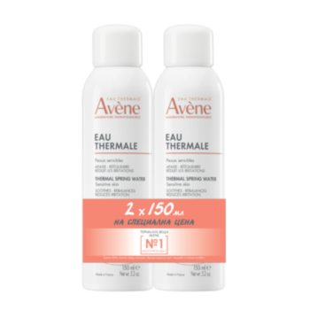 АВЕН ТЕРМАЛНА ВОДА ДУО 2Х150МЛ ПРОМО ПРЕДЛОЖЕНИЕ А