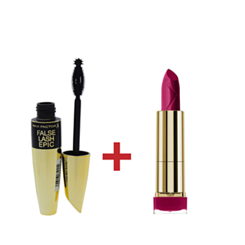 МФ КОМПЛЕКТ СПИРАЛА ФОЛС ЛАШ ЕПИК ЧЕРНА 13МЛ + ЧЕРВИЛО КАЛЪР ЕЛЕКСИР 130