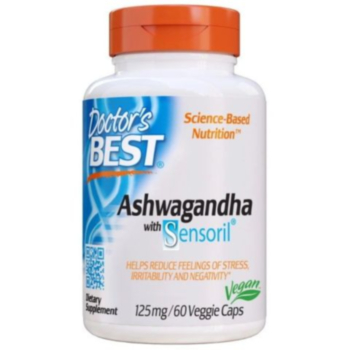 ДОКТОРС БЕСТ АШВАГАНДА WITH SENSORIL 125mg Х60