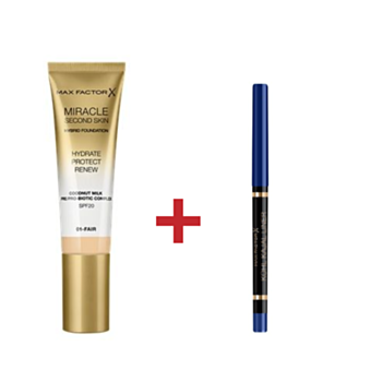 МФ КОМПЛЕКТ ФДТ МИРИКЪЛ ТЪЧ СКИН ПЕРФЕКТОР 001 + АВТОМАТИЧЕН МОЛИВ ЗА ОЧИ 002 AZURE