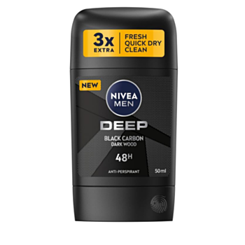 НИВЕА ДЕЗОДОРАНТ СТИК МЪЖКИ DEEP 50МЛ 83182 Х