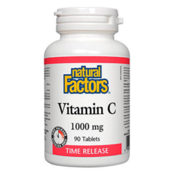 Natural Factors Vitamin C 1000 mg Time Release / Витамин C с удължено освобождаване табс. x 90