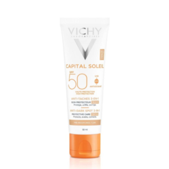 ВИШИ SOLEIL SPF50+ КРЕМ ЗА ЛИЦЕ ПРОТИВ ПИГМЕНТНИ ПЕТНА 50МЛ 419802 B