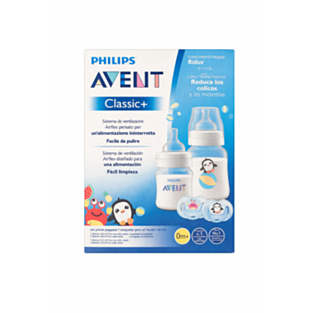 АВЕНТ КОМПЛЕКТ КЛАСИК + ПИНГВИН 1 бутилка 125 мл , 1 бутилка 260 мл, 2 бр.залъгалки*