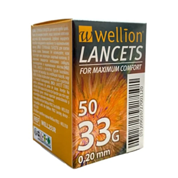 WELLION ЛАНЦЕТИ Х 50 33G