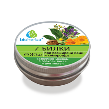 БИОХЕРБА БИЛКОВ МЕХЛЕМ 7 БИЛКИ ЗА ХЕМОРОИДИ И РАЗШИРЕНИ ВЕНИ 30МЛ 
