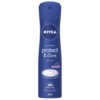 НИВЕА ДЕЗОДОРАНТ СПРЕЙ ДАМСКИ PROTECT&CARE 150МЛ 85902 В