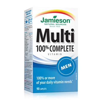 ДЖЕЙМИСЪН МУЛТИ МУЛТИВИТАМИНИ ЗА МЪЖЕ КАПС. X 9