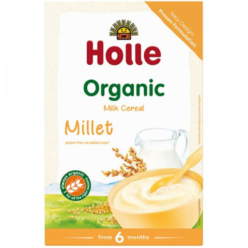 HOLLE ДЕМЕТЕР 3574 БИО МЛЕЧНА КАША ЯГОДА И ЯБЪЛКА 250ГР