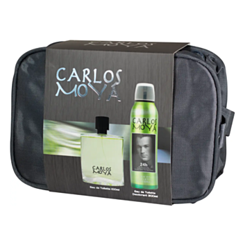 КАРЛОС МОЯ КОМПЛЕКТ CLASSIC ТОАЛЕТНА ВОДА 100МЛ+ДЕЗОДОРАНТ 200МЛ+НЕСЕСЕР