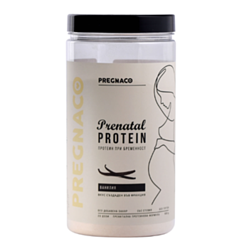 ПРЕГНАКО ПРЕНАТАЛ ПРОТЕИН ЗА БРЕМЕННИ С ВКУС НА ВАНИЛИЯ 500ГР.