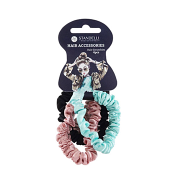 СТАНДЕЛИ 0780938 СПИРАЛОВИДЕН ЛАСТИК ЗА КОСА 4БР