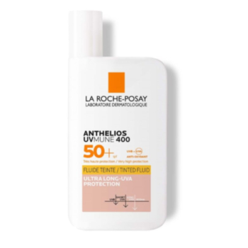 ЛРП АНТЕЛИОС UVMUNE 400 SPF50+ ФЛУИД ЗА ЛИЦЕ ОЦВЕТЕН 50МЛ 7641 B 