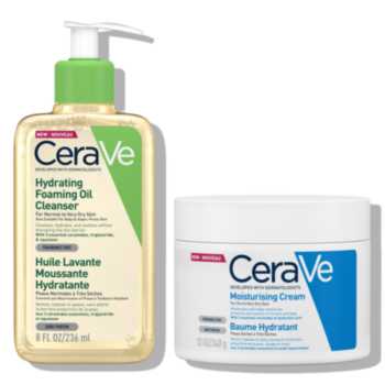 СЕРАВЕ ДНЕВЕН ПРОТОКОЛ ЗА ТЯЛО ЗА МНОГО СУХА КОЖА, СКЛОННА КЪМ АТОПИЯ