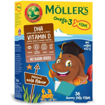 МЬОЛЕРС ОМЕГА 3 ЖЕЛИРАНИ РИБКИ КОЛА Х 36