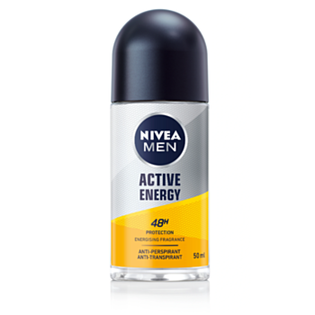 НИВЕА ДЕЗОДОРАНТ РОЛ-ОН МЪЖКИ АКТИВ ЕНЕРДЖИ 50МЛ 95662 В