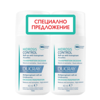ДЮКРЕ ХИДРОЗИС КОНТРОЛ РОЛ-ОН ПРОТИВ ИЗПОТЯВАНЕ 2Х40МЛ  B